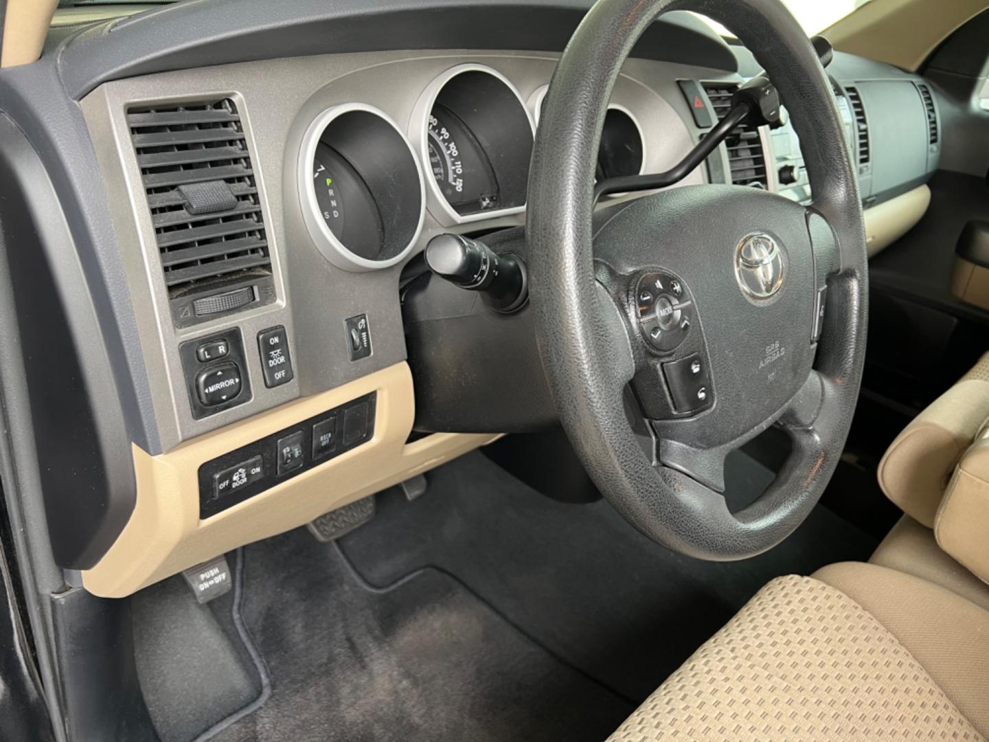 2013 Black /Tan Toyota Tundra TSS (5TFUW5F17DX) with an 5.7 V8 engine, Automatic transmission, located at 4520 Airline Hwy, Baton Rouge, LA, 70805, (225) 357-1497, 30.509325, -91.145432 - 2013 Toyota Tundra Double Cab 4X4 ****One Owner & No Accidents**** 5.7 V8 Gas, 199K Miles, Power Windows, Locks & Mirrors, Spray In Bedliner, Tow Pkg. NO IN HOUSE FINANCING. FOR INFO PLEASE CONTACT JEFF AT 225 357-1497 CHECK OUT OUR A+ RATING WITH THE BETTER BUSINESS BUREAU WE HAVE BEEN A FAMILY OWN - Photo#12